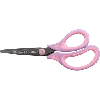 Foarfeca Pelikan Griffix, pentru dreptaci, maner din plastic, 15cm, lila Foarfeca Pelikan Griffix, pentru dreptaci, maner din plastic, 15cm, lila