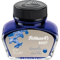 Cerneala Pelikan 4001, in calimara, 30 ml, albastru royal