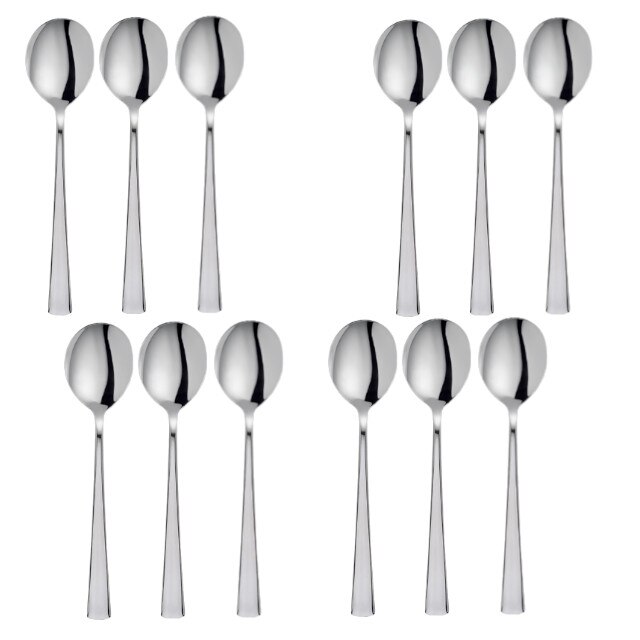 Set 12 linguri medie profesionale HISAR colectia LARA