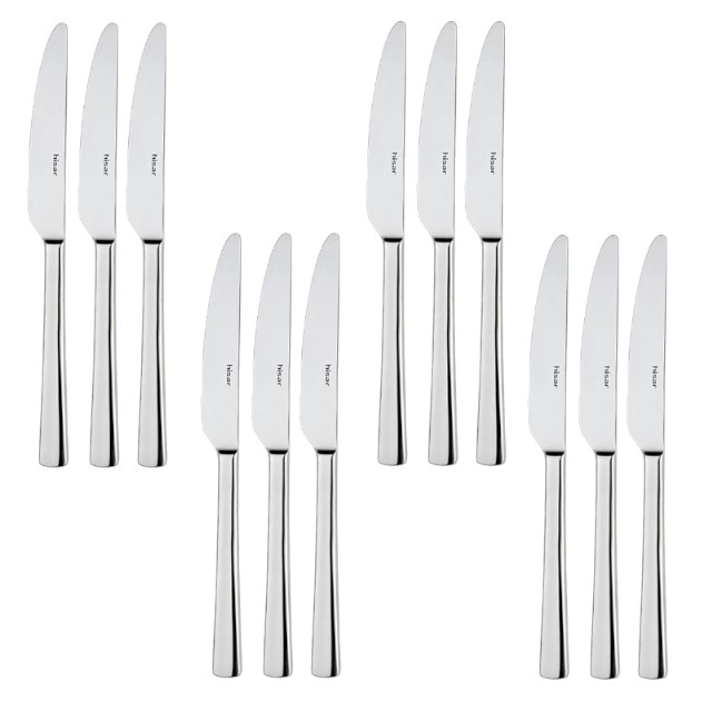 Set 12 cutite profesionale servit mediu HISAR colectia LARA
