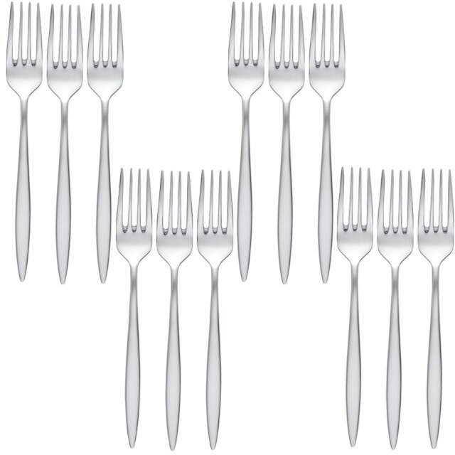 Set 12 furculite profesionale servit HISAR colectia MERCURY