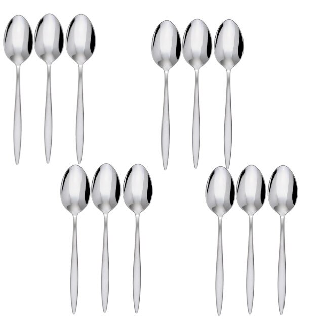 Set 12 lingurite pentru ceai profesionale HISAR colectia MERCURY