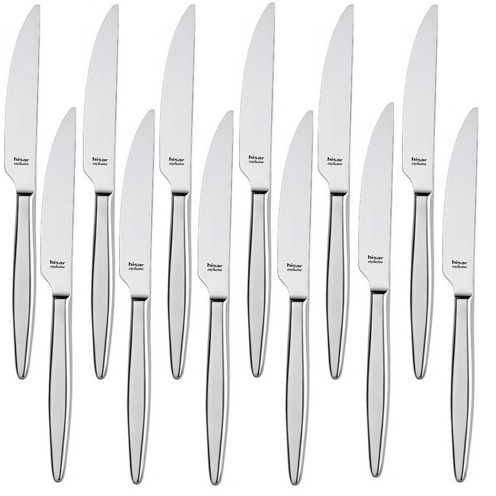 Set 12 cutite pentru desert profesionale HISAR colectia MERCURY