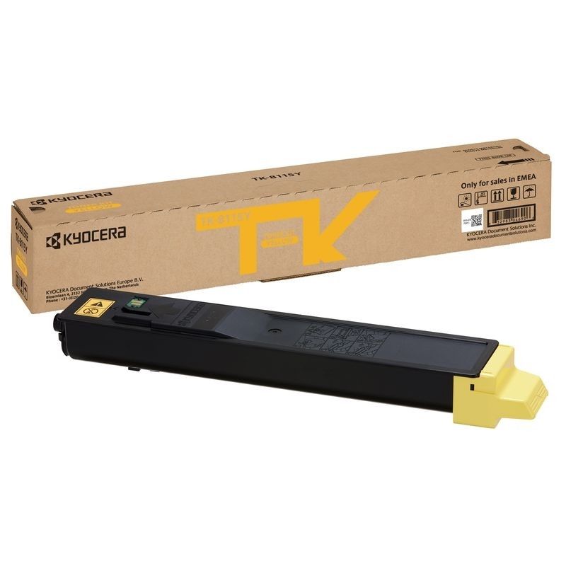 Toner Kyocera kit Yellow TK-8115Y 6,000 pages