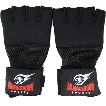 Manusi interne inlocuitori de bandaj Fase pentru box Basic Armageddon Sports, Negru, L/XL Manusi interne inlocuitori de bandaj Fase pentru box Basic Armageddon Sports, Negru, L/XL