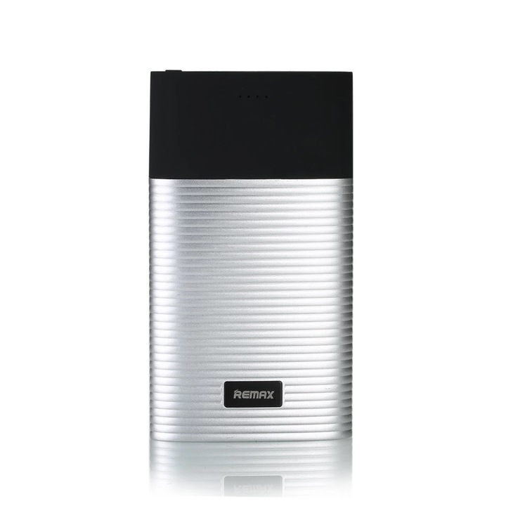 Remax Parfüm 10.000mAh PowerBank, Külső Akkumulátor Ezüst