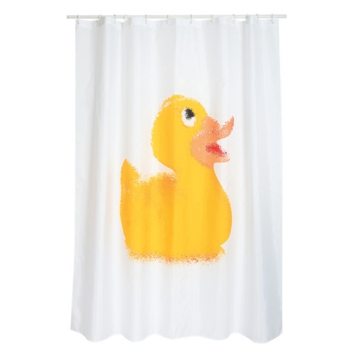 Perdea dus Premium Poliester, Msv, 180x200 cm, MR.DUCK