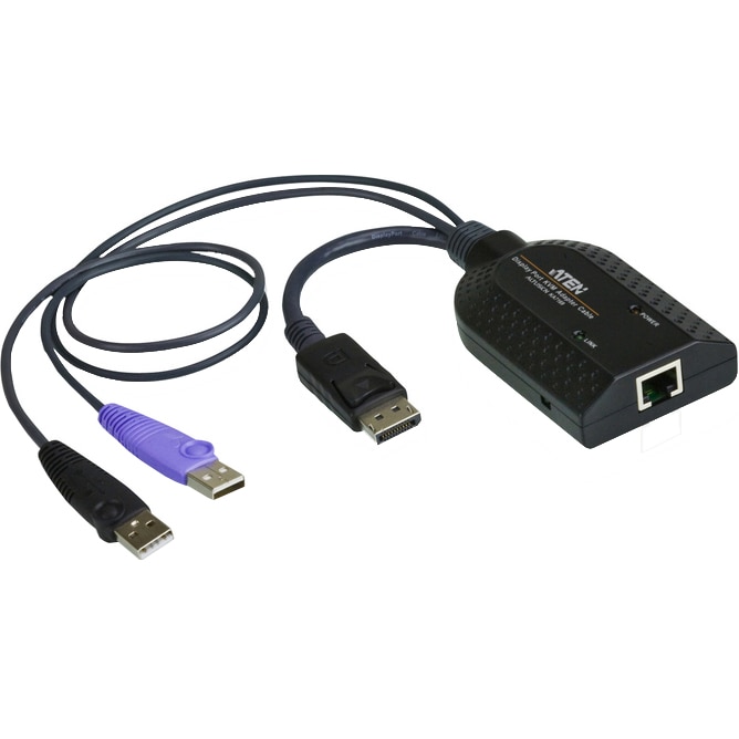 USB DisplayPort Virtual Media KVM Adapter with Smart Card Support eMAG.bg