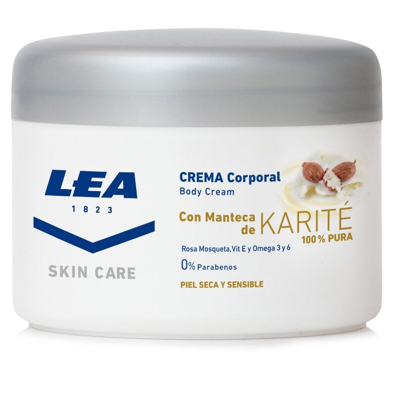 Crema de corp hidratanta cu unt de shea 100% pur LEA, 200ml