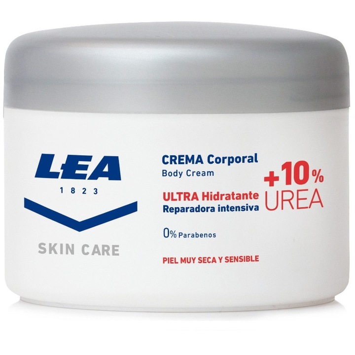 LEA Regeneráló testápoló krém, 10% karbamid-laktát, 200 ml