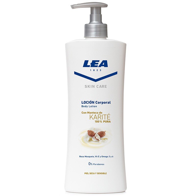 Lotiune de corp hidratanta cu unt de Shea 100% pur LEA, 400ml