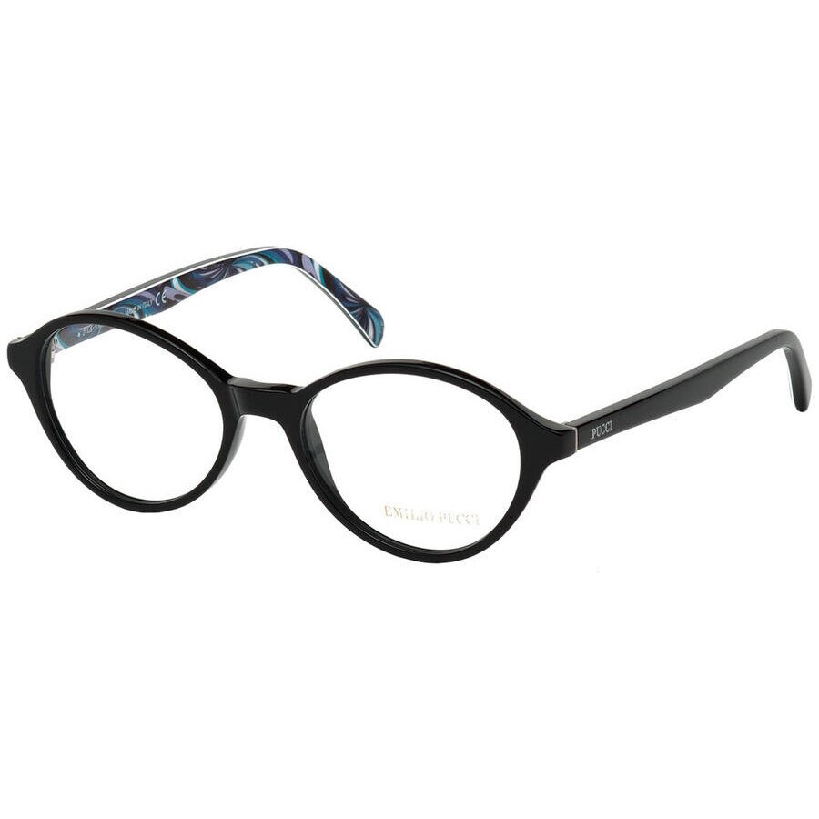 Rame ochelari de vedere dama Emilio Pucci EP5017 001 50mm