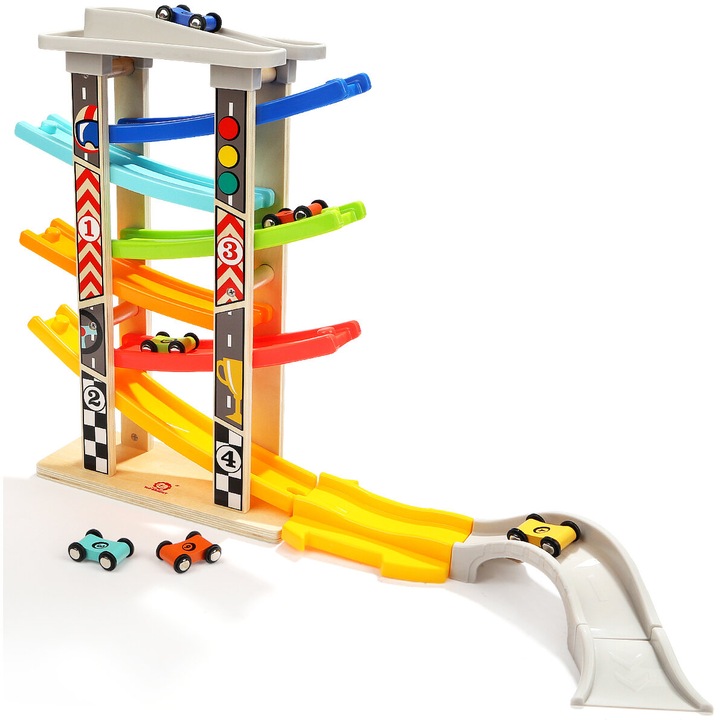Mega rampa cu masinute de curse Topbright