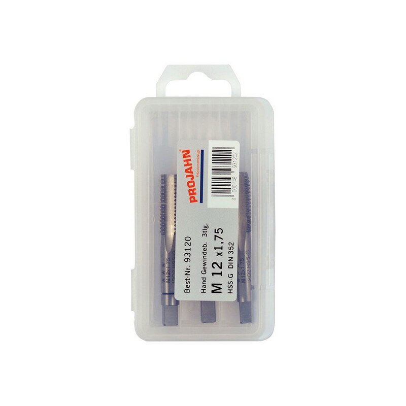 Set De 3 Tarozi Manuali HSS-G DIN 352 M PROJAHN M8 In Cutie Plastic Pro 93080
