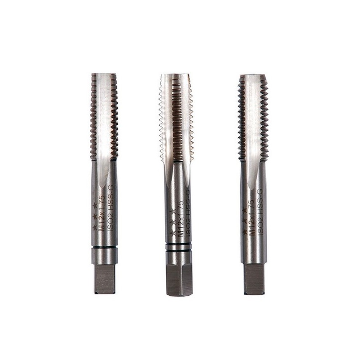 Set de 3 tarozi manuali HSS-G DIN 352 M PROJAHN M8 in cutie plastic