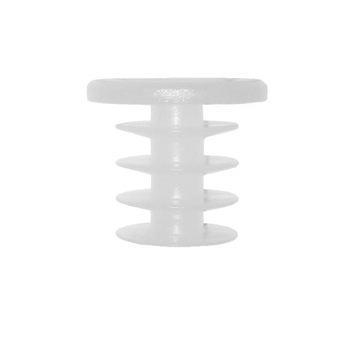 Set de 100 dopuri cu guler mare pentru sticle, plastic, alb Set de 100 dopuri cu guler mare pentru sticle, plastic, alb