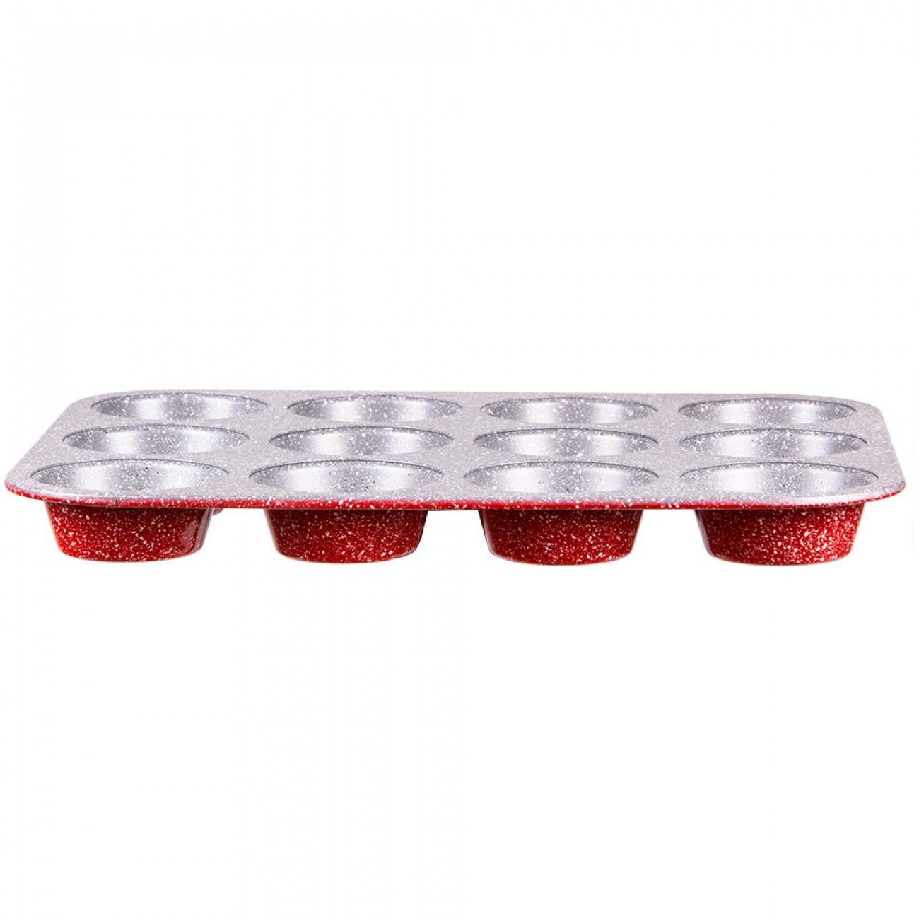 Tava de copt briose, marmorata din otel carbon, 26.5cmx9.5cm, Zephyr