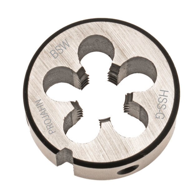 Filiera circulara HSS-G DIN EN 22568 BSW PROJAHN 1 1/4''