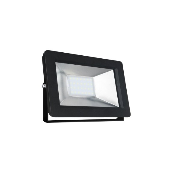 Proiector led 30 w , lumina calda, ip 65 , clasa A++, carcasa aluminiu neagra Calda