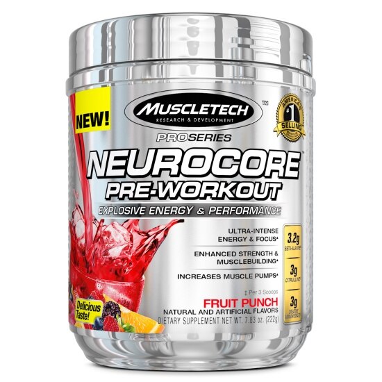 Muscletech neurocore 50 SERVINGS fruit punch