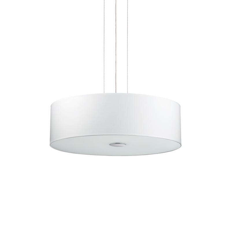 Lustra Woody SP4,IDEAL LUX,metal,PVC,alb