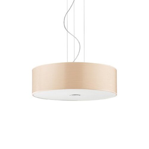 Lustra Woody SP4,IDEAL LUX,metal,PVC,maro