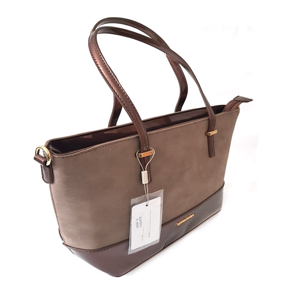 Geanta dama camel David Jones