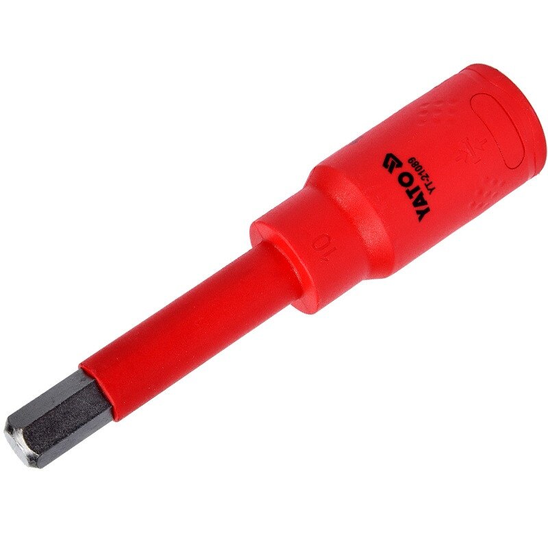 Bit Hexagonal 10, VDE, cu Adaptor 1/2