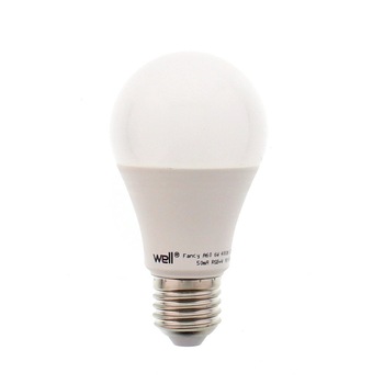 Bec cu led A60 E27 6W 230V lumina RGB + lumina naturala telecomanda, Well Bec cu led A60 E27 6W 230V lumina RGB + lumina naturala telecomanda, Well