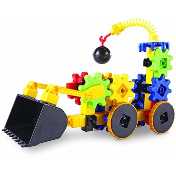 Set de constructie Gears Primul meu buldozer 37 piese Set de constructie Gears Primul meu buldozer 37 piese