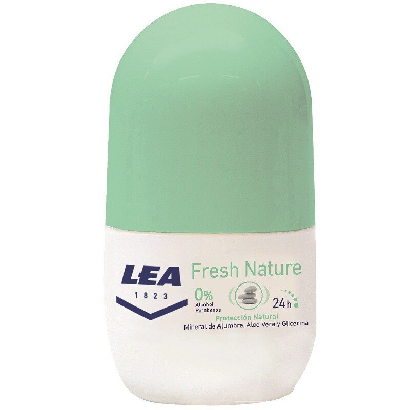 Mini-deodorant natural protector cu alaun 20ml, LEA