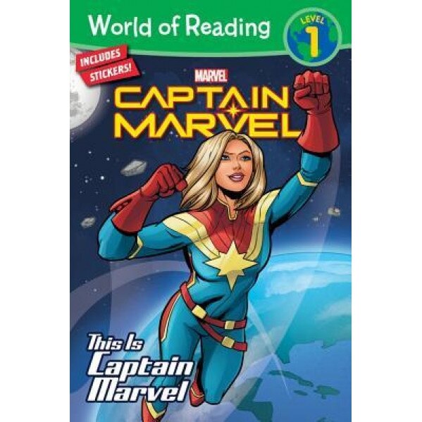 World of Reading This Is Captain Marvel (Level 1), Marvel Press Book Group (Author)