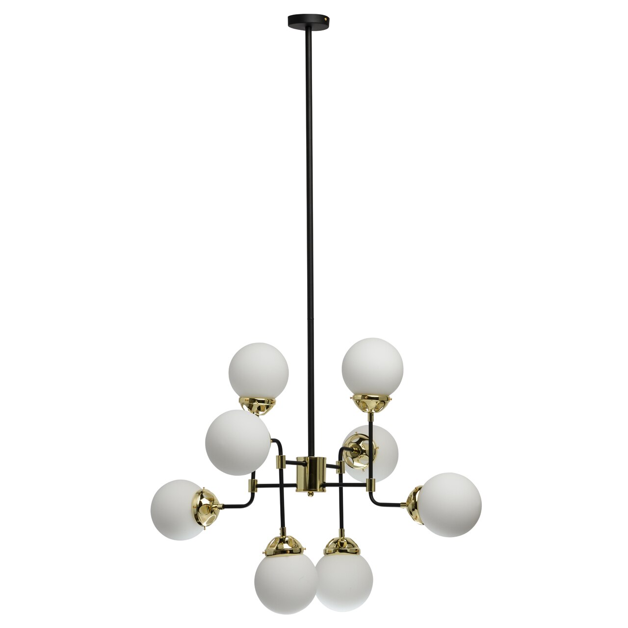 Lustra, MW-LIGHT, 605011108, negru, 140 cm, IP20, E27