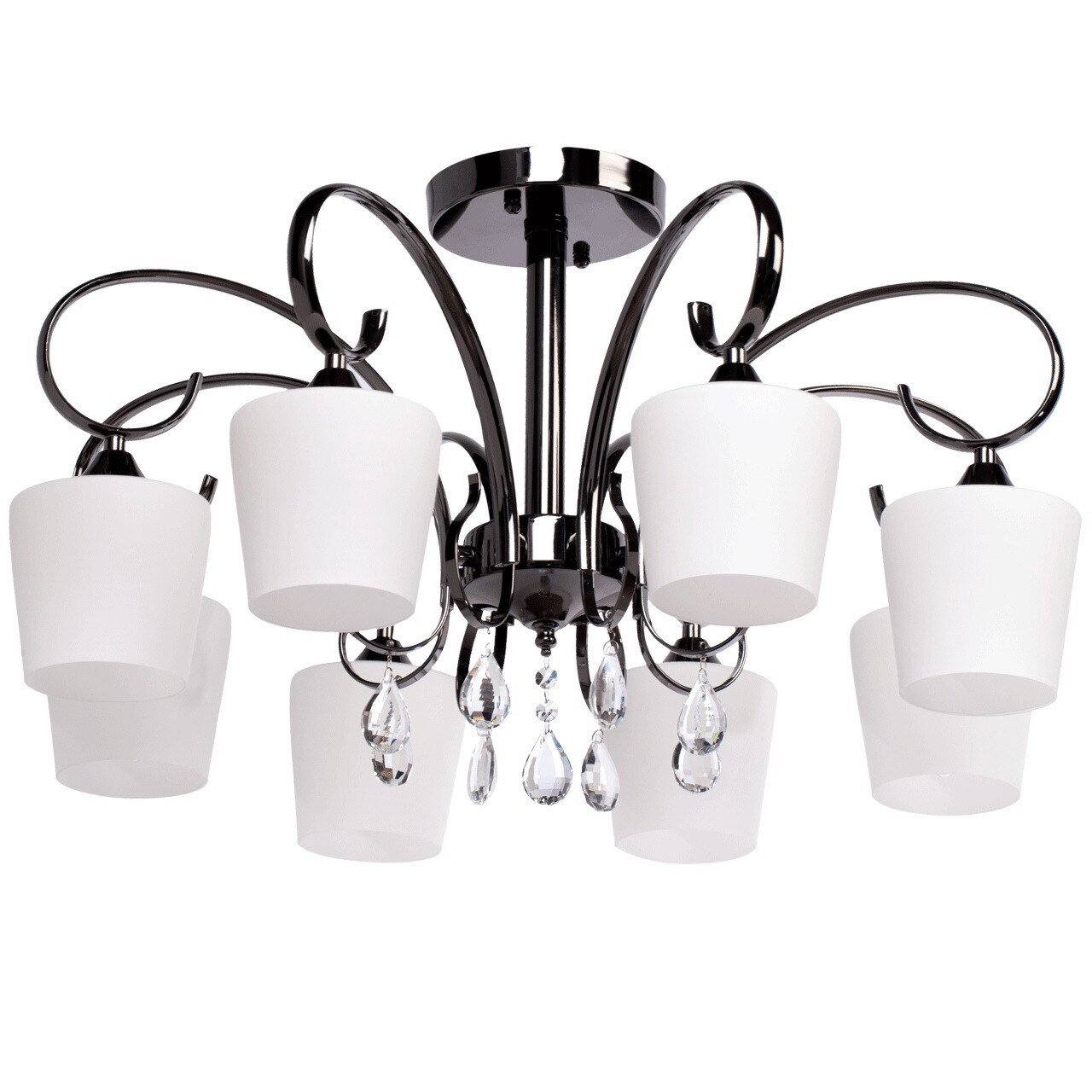 Candelabru, MW-LIGHT, Porto, 8 becuri, 60W, E27, Metal