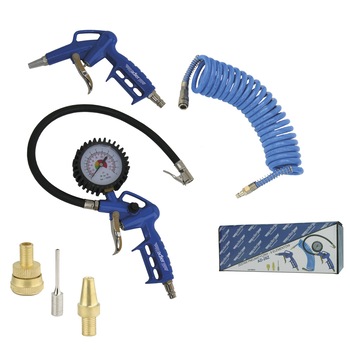 Set aer comprimat, pistol pneumatic , furtun 6 piese ADLER AD-26Z Set aer comprimat, pistol pneumatic , furtun 6 piese ADLER AD-26Z