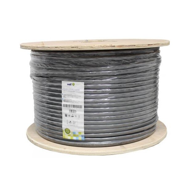 Cablu FTP cu sufa Well FTP-MES- 5e -CU-305-WL , rola 305m