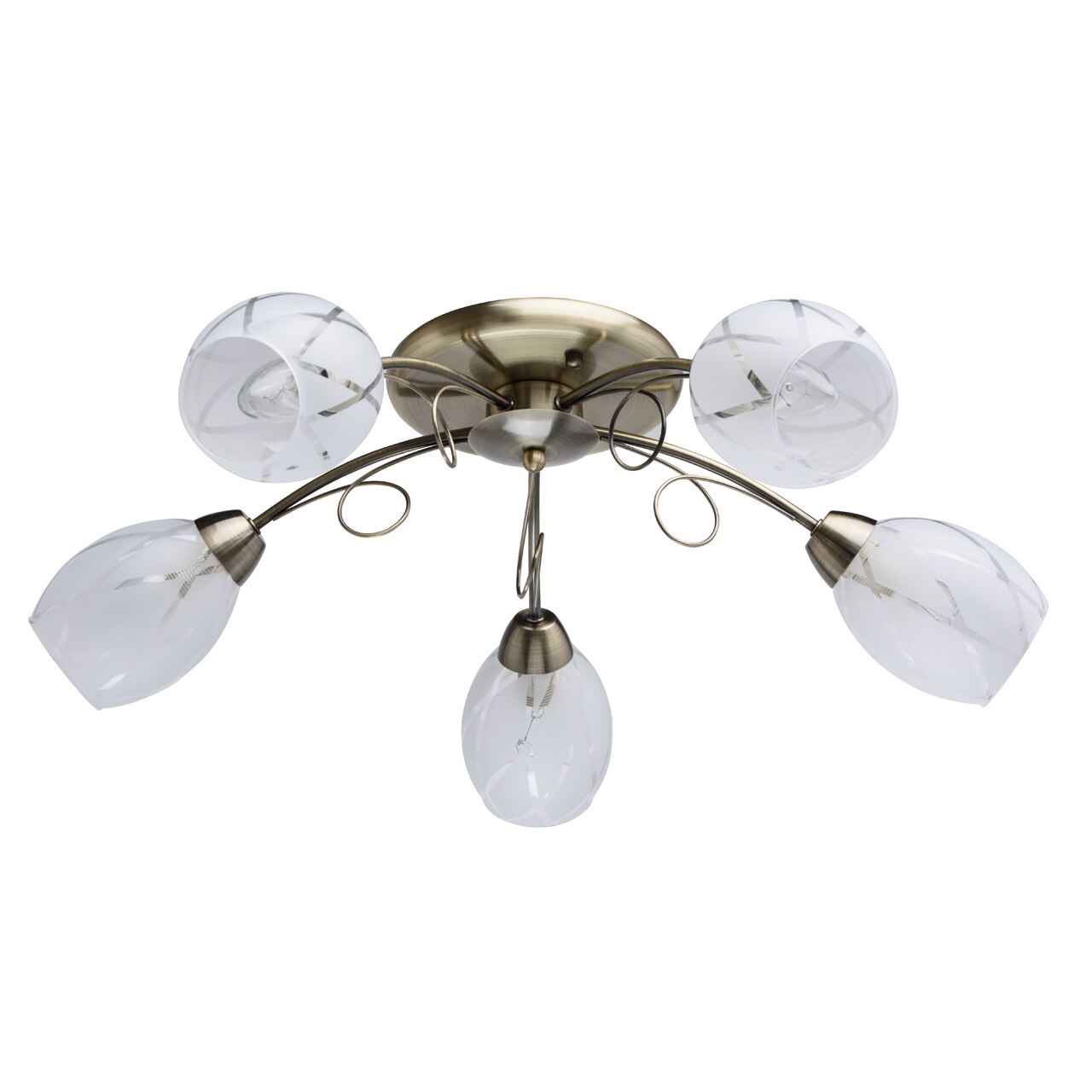 Lustra, MW-LIGHT, Savona, 5 becuri, 60W, E14, Metal