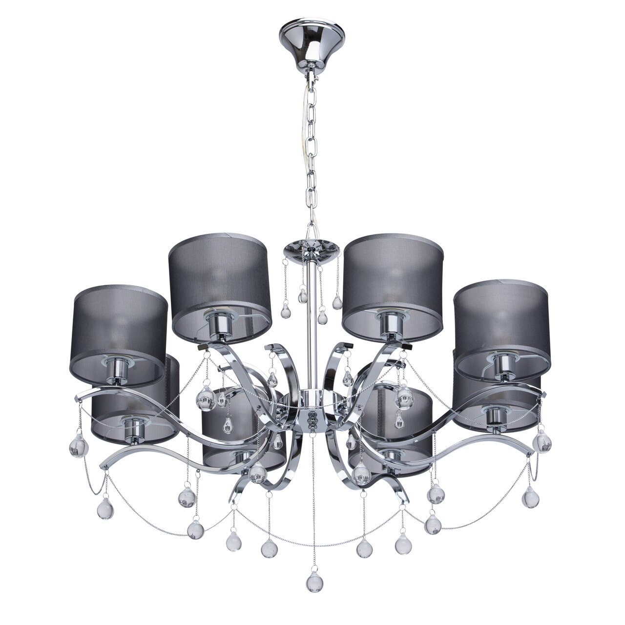 Candelabru, MW-LIGHT, Federica, 8 becuri, 40W, E14, Metal