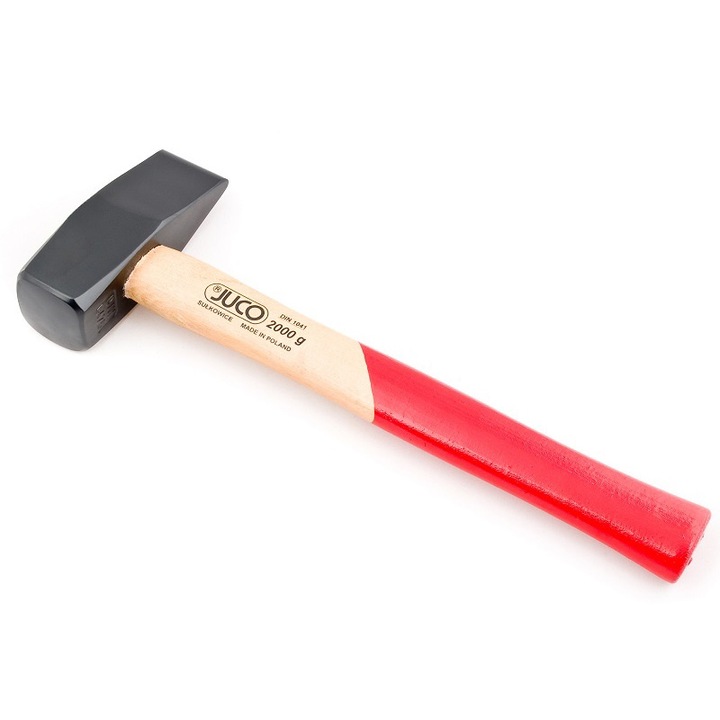 Ciocan Baros Ascutit Forjat Cu Maner Lemn 3000g