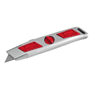Cutter metalic cu lama retractabila Proline, 62 mm x 6 Cutter metalic cu lama retractabila Proline, 62 mm x 6