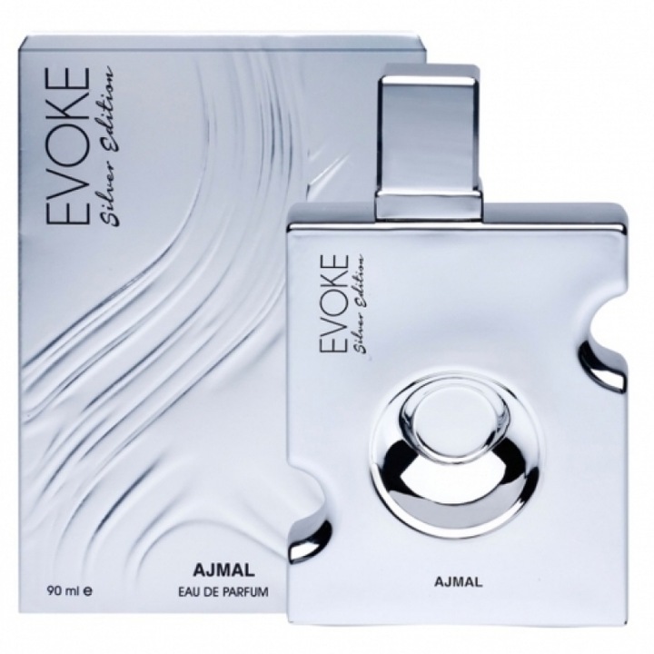 AJMAL Evoke Silver Him, Férfi parfüm, Eau de Parfume, 90ml