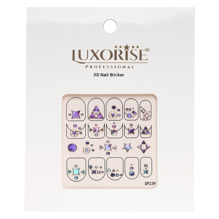 Abtibild 3D unghii LUXORISE- SP239