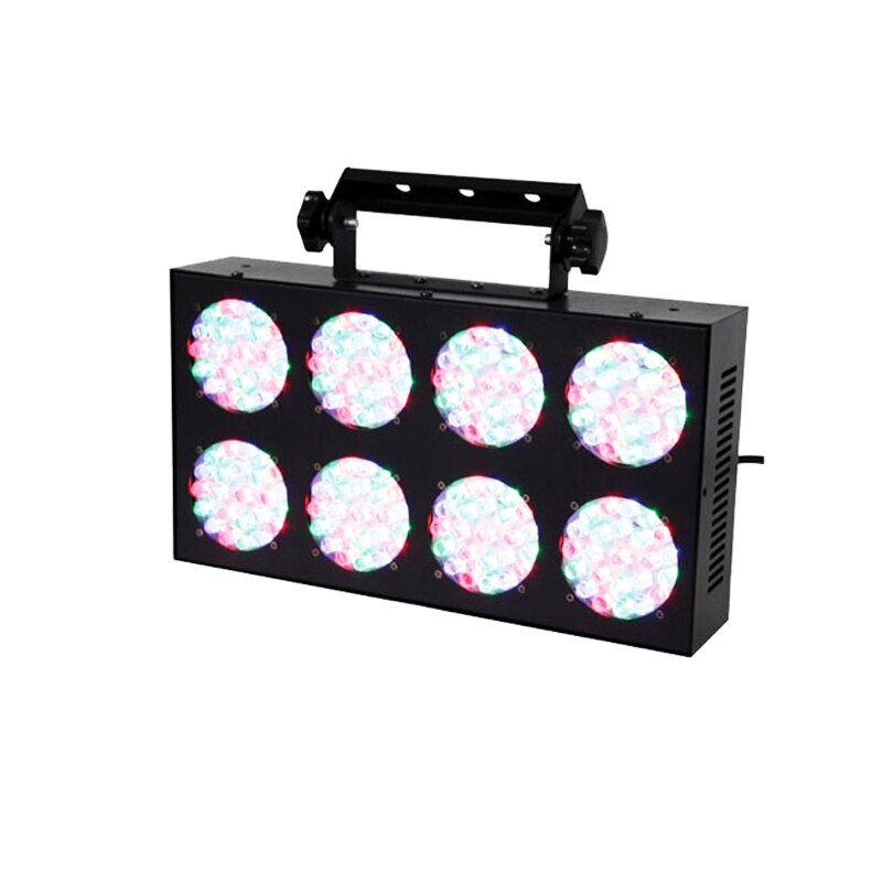 Panou LED RGB, efect tip Wash, 8 x 24 LED-uri RGB Ø 10mm, 30W