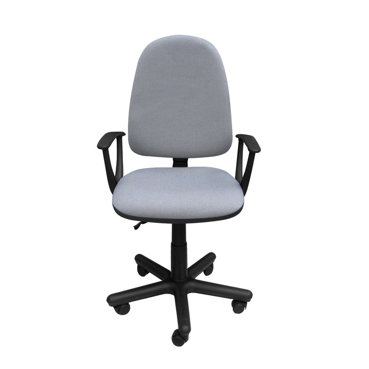 Irodai szék PRIVILEGE II GTP, Szürke-fekete cagliari szövet