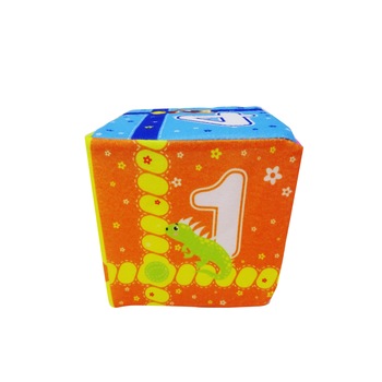 Jucarie cub moi cu numere pentru copii, Multicolor Jucarie cub moi cu numere pentru copii, Multicolor