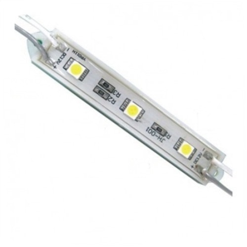 Modul 3 SMD 5050 12V Motor Starter, 3 culori fixe - alb/rosu/albastru, rezistent la apa, suport adeziv