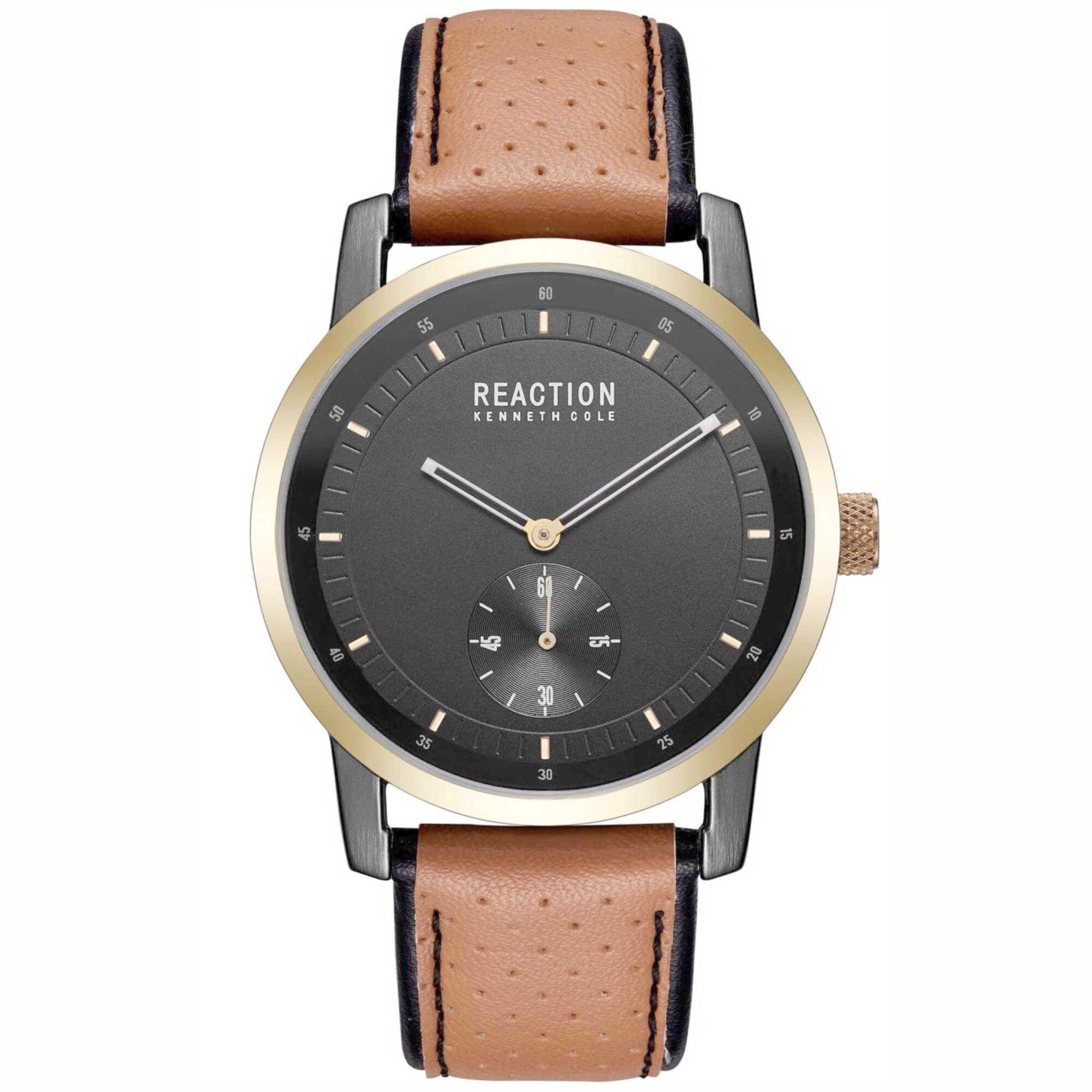 Ceas barbatesc Kenneth Cole Reaction Brown/Anthracite/Gold/Black RK50084001
