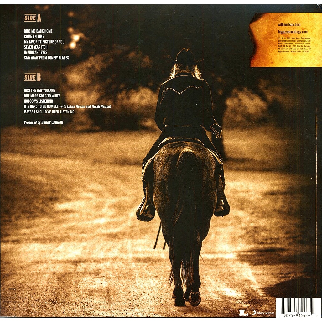 Willie Nelson - Ride Me Back Home [LP] (vinyl) - eMAG.bg