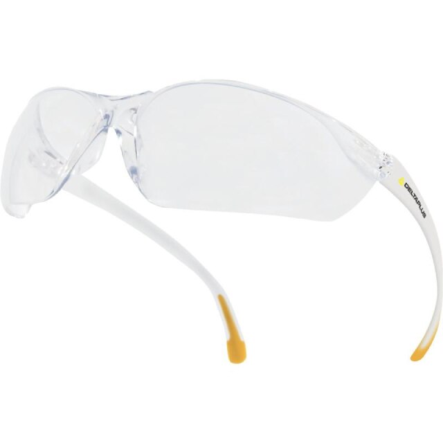 Ochelari Meia Clear, din policarbonat monobloc, lentile AR-UV 400, culoare transparent