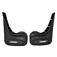 Aparatori noroi fata, 4Cars, Universal, 2 bucati, Negru, 33.5x7 x24.5 cm